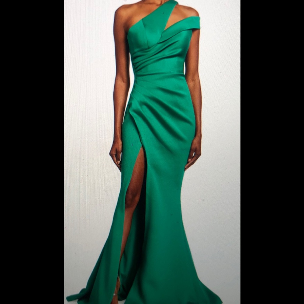 Jovani one shoulder gown